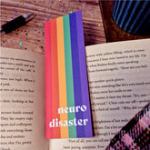 Neuro disaster Pride Bookmark  –  Rainbow